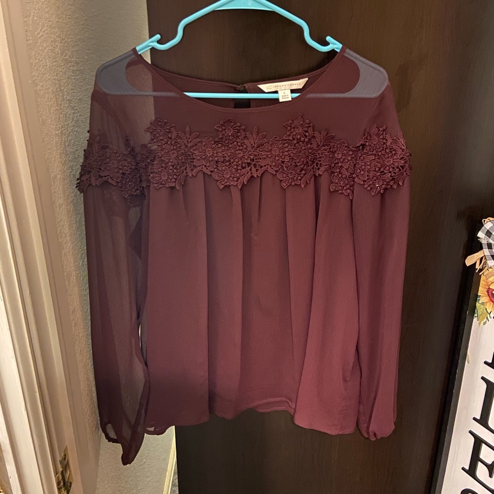 Burgundy Top